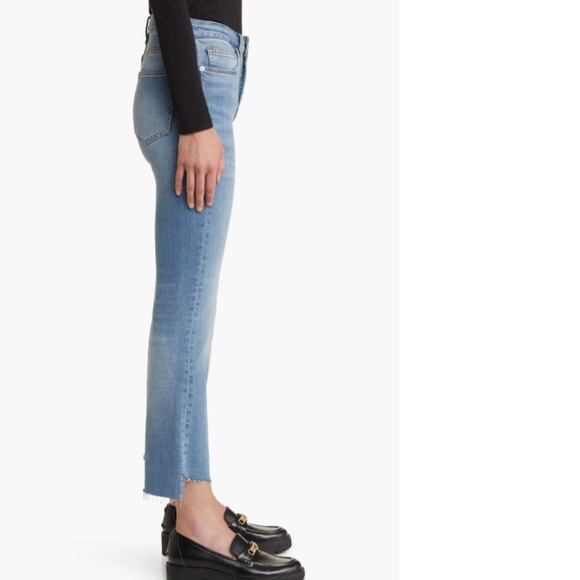 FRAME Le Crop Mini Boot Raw Step Hem - Picture 3 of 8